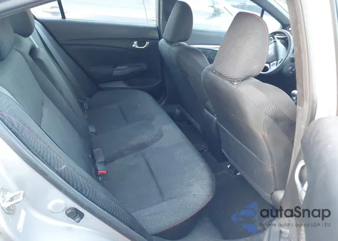 2013 Honda Civic Si из США, поврежденный, VIN 2HGFB6E54DH711392